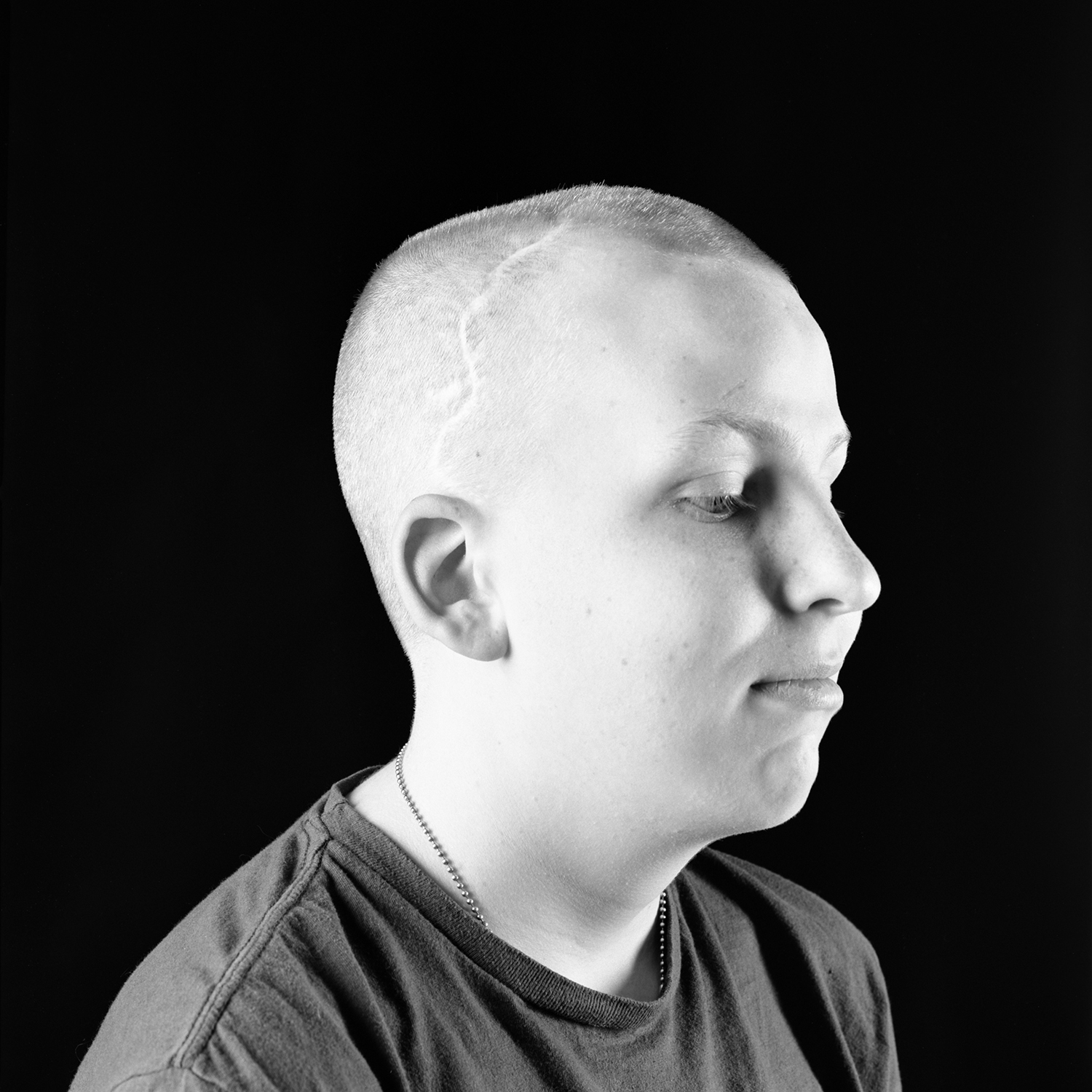 #01 - Portraits for the Visually Impaired, Gelatin Silver Print